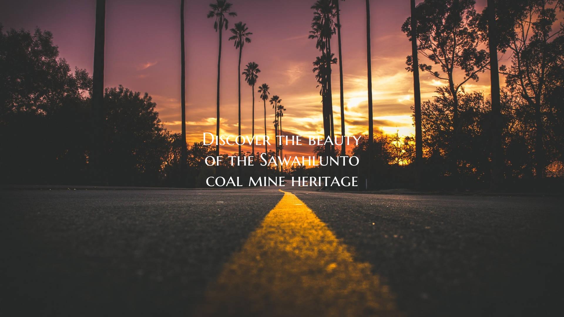 Discover the beauty of the Sawahlunto coal mine he...